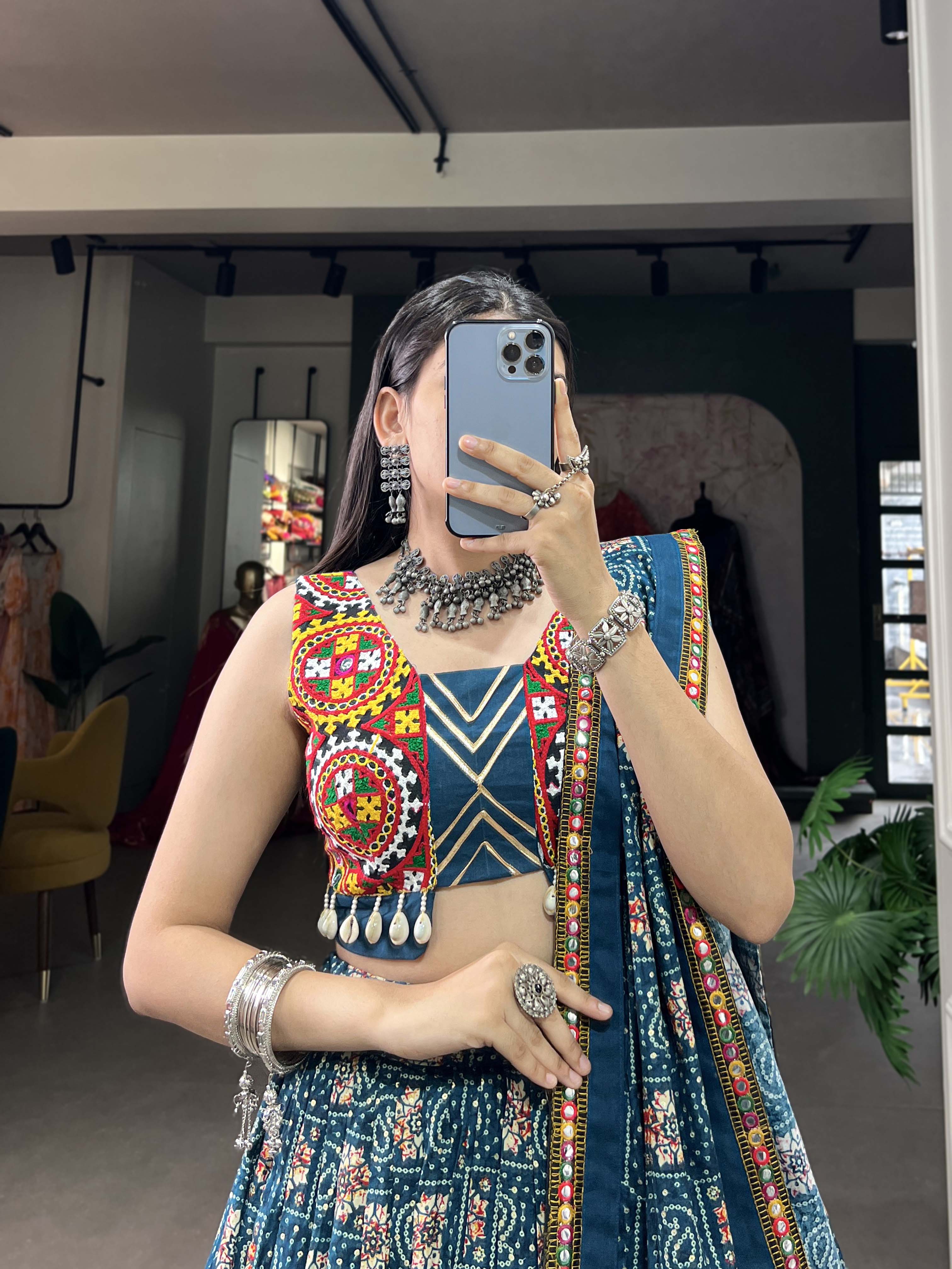 Off-Shoulder Blouse Design